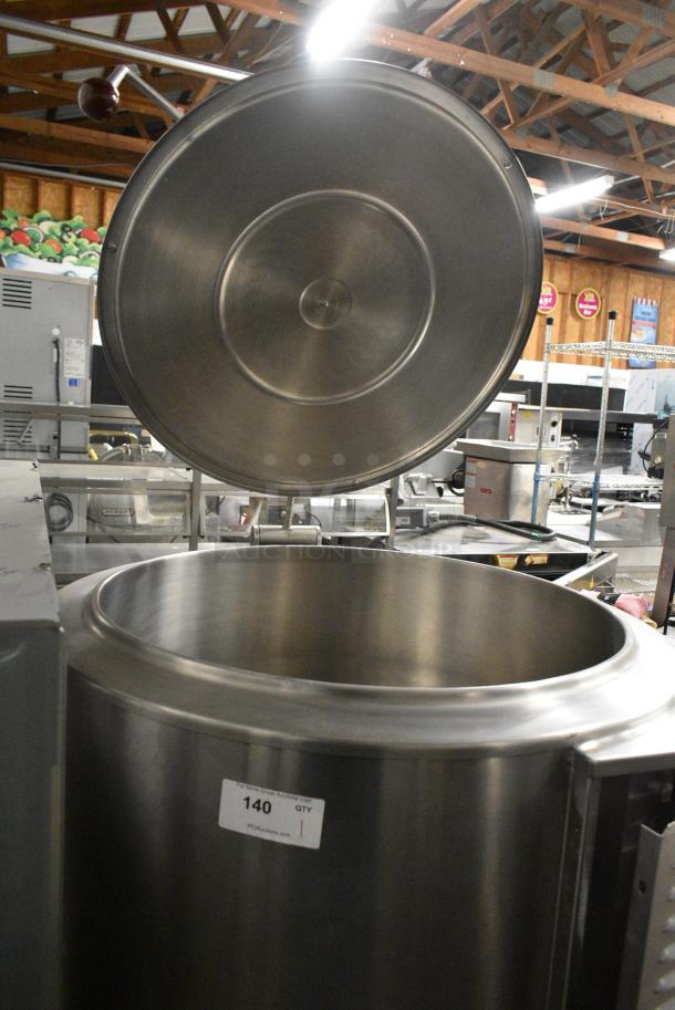 Southbend KSLG-60E Stainless Steel Commercial Floor Style Natural Gas Powered 60 Gallon Steam Kettle. 130,000 BTU. - Image 8 of 16