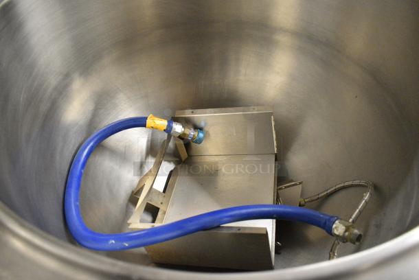 Southbend KSLG-60E Stainless Steel Commercial Floor Style Natural Gas Powered 60 Gallon Steam Kettle. 130,000 BTU. - Image 9 of 16