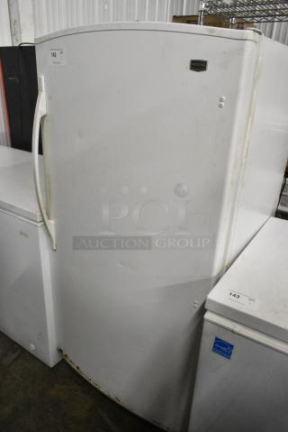 Maytag MQF1656TEW02 Single Door Reach In Freezer. 115 Volts, 1 Phase. Tested and Working!