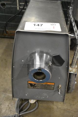 BRAND NEW SCRATCH AND DENT! 2024 Hobart PD Metal Commercial Countertop Power Drive Unit for Hobart Vegetable Slicer Attachment. 120 Volts, 1 Phase. Tested and Working!