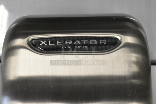 BRAND NEW SCRATCH AND DENT! Excel XL-SB 110/120 XLERATOR® Stainless Steel Cover High Speed Hand Dryer - 110/120 Volts, 1 Phase. - Image 3 of 7