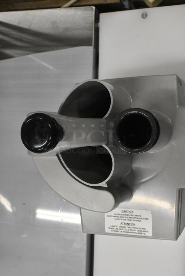 BRAND NEW SCRATCH AND DENT! Gray Poly Continuous Feed Head for Food Processor. - Image 5 of 7