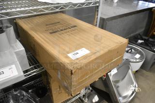 BRAND NEW SCRATCH AND DENT! Box of 10 Lancaster Table & Seating 164TCOLROD25  25 3/16" Standard Height Table Base Column and Rod