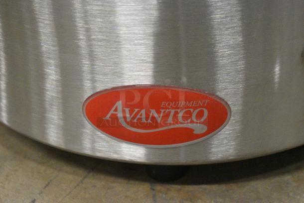BRAND NEW SCRATCH AND DENT! Avantco 177W800 Stainless Steel Commercial Countertop Soup Kettle Food Warmer. 120 Volts, 1 Phase. Tested and Working! - Image 3 of 9
