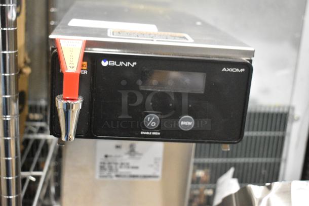 BRAND NEW SCRATCH AND DENT! 2024 Bunn AXIOM-DV-APS Stainless Steel Commercial Countertop Airpot Coffee Brewer w/ Hot Water Dispenser. 120 Volts, 1 Phase. - Image 3 of 7