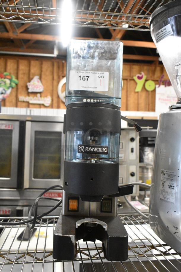 Rancilio MD 50/AT Metal Commercial Countertop Coffee Bean Grinder. 110 Volts, 1 Phase. Tested and Working! - Image 1 of 6