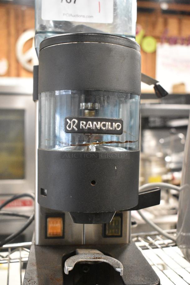 Rancilio MD 50/AT Metal Commercial Countertop Coffee Bean Grinder. 110 Volts, 1 Phase. Tested and Working! - Image 3 of 6
