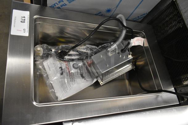 BRAND NEW SCRATCH AND DENT! ServIt 423SDW1A Stainless Steel One Pan Full Size Insulated Drop-In Hot Food Well. 120 Volts, 1 Phase. Tested and Working! - Image 2 of 9