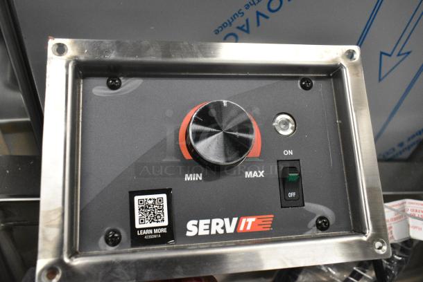 BRAND NEW SCRATCH AND DENT! ServIt 423SDW1A Stainless Steel One Pan Full Size Insulated Drop-In Hot Food Well. 120 Volts, 1 Phase. Tested and Working! - Image 3 of 9