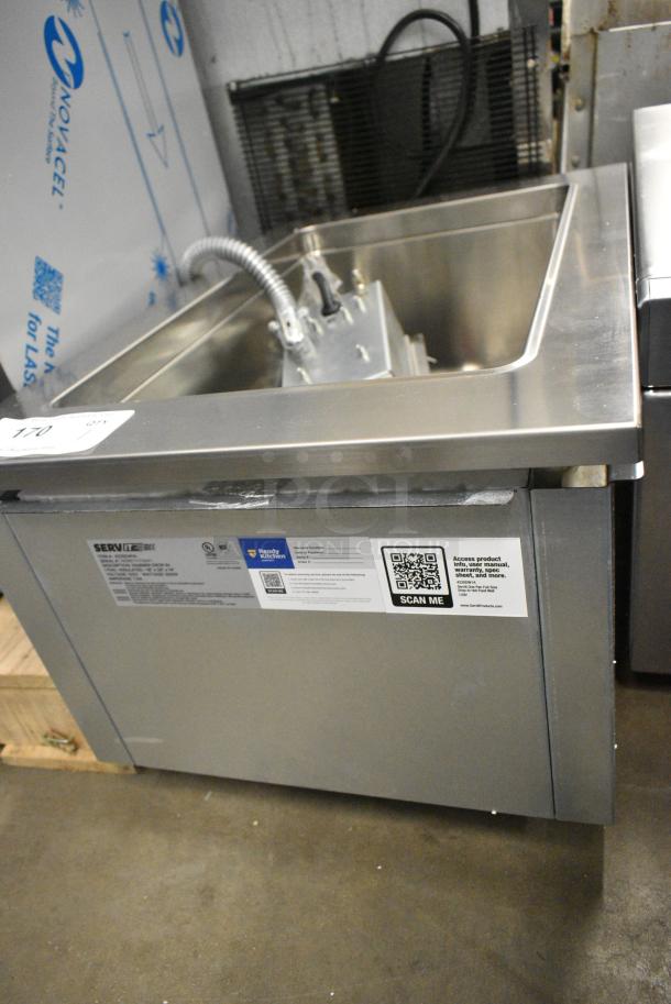 BRAND NEW SCRATCH AND DENT! ServIt 423SDW1A Stainless Steel One Pan Full Size Insulated Drop-In Hot Food Well. 120 Volts, 1 Phase. Tested and Working! - Image 6 of 9