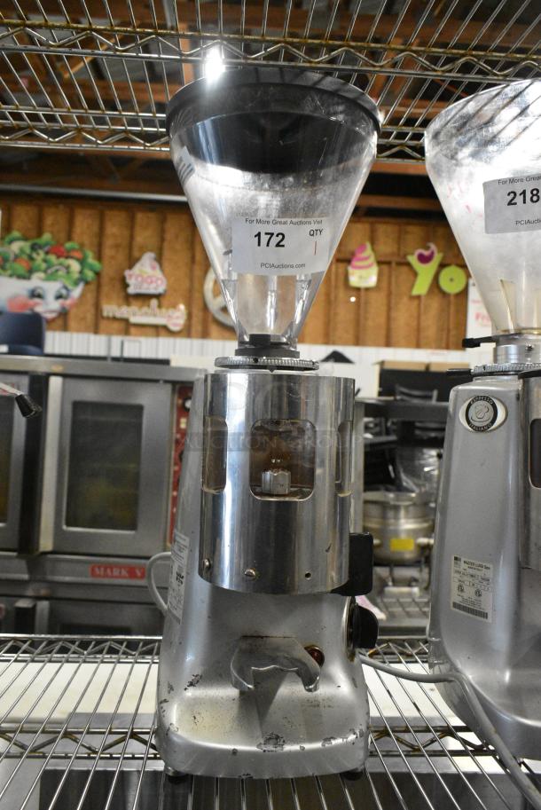 Mazzer Luigi Super Jolly Timer Metal Commercial Countertop Espresso Bean Grinder. 110 Volts, 1 Phase. Tested and Working! - Image 1 of 6
