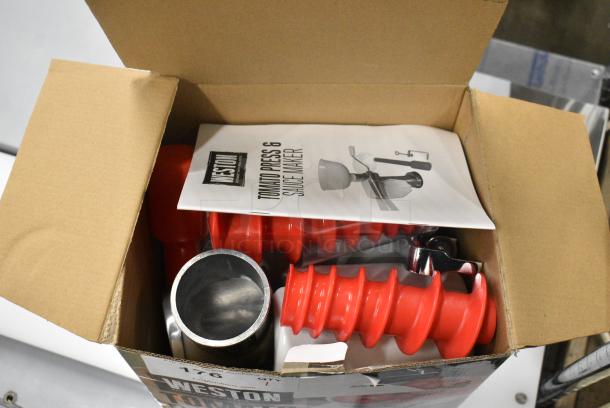 BRAND NEW SCRATCH AND DENT! Weston 07-0801 Tomate Press Roma Food Strainer and Sauce Maker - Image 2 of 4