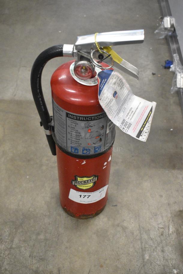 Buckeye Fire Extinguisher. Buyer Must Pick Up - We Will Not Ship This Item. - Image 1 of 6
