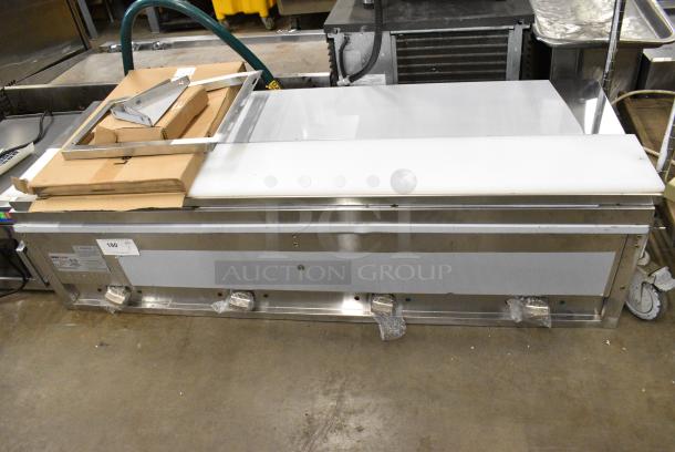BRAND NEW SCRATCH AND DENT! 2024 ServIt 423EST4WOPBH Stainless Steel Electric Powered 4 Well Steam Table.208/240 Volts. Tested and Working! - Image 1 of 9