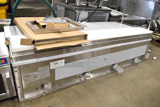 BRAND NEW SCRATCH AND DENT! 2024 ServIt 423EST4WOPBH Stainless Steel Electric Powered 4 Well Steam Table.208/240 Volts. Tested and Working! - Image 2 of 9