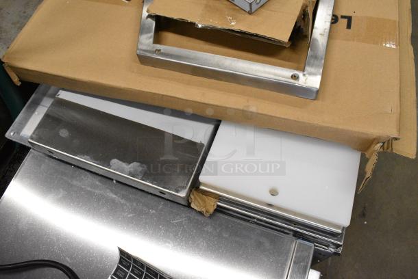 BRAND NEW SCRATCH AND DENT! 2024 ServIt 423EST4WOPBH Stainless Steel Electric Powered 4 Well Steam Table.208/240 Volts. Tested and Working! - Image 5 of 9