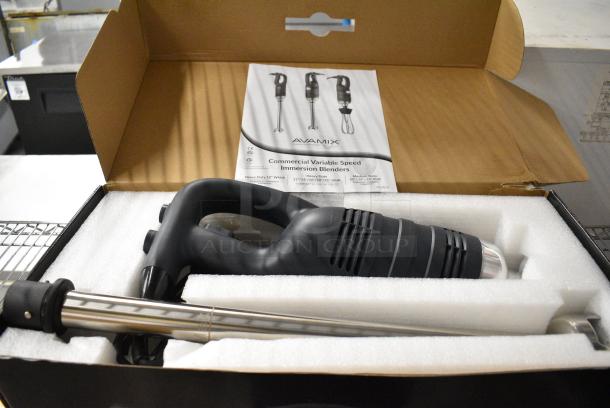 BRAND NEW SCRATCH AND DENT! AvaMix 928IBHD21 21" Heavy-Duty Variable Speed Immersion Blender - 1 1/4 hp. 120 Volts, 1 Phase. - Image 1 of 5
