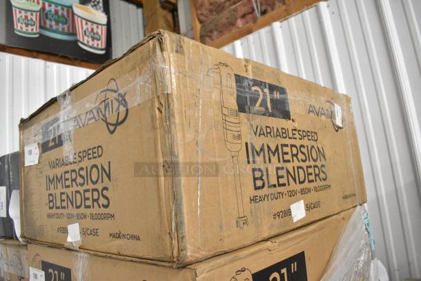 5 BRAND NEW SCRATCH AND DENT! AvaMix 928IBHD21 21" Heavy-Duty Variable Speed Immersion Blender - 1 1/4 hp. 120 Volts, 1 Phase. 5 Times Your Bid! - Image 11 of 11
