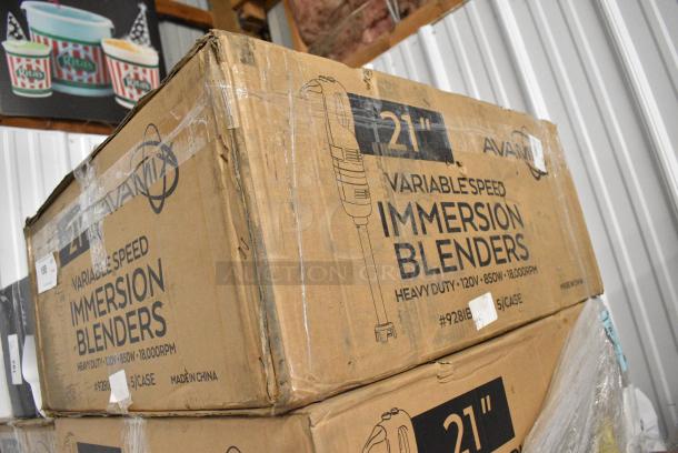 5 BRAND NEW SCRATCH AND DENT! AvaMix 928IBHD21 21" Heavy-Duty Variable Speed Immersion Blender - 1 1/4 hp. 120 Volts, 1 Phase. 5 Times Your Bid! - Image 11 of 11