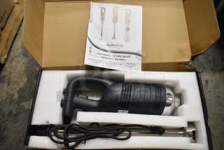 5 BRAND NEW SCRATCH AND DENT! AvaMix 928IBHD21 21" Heavy-Duty Variable Speed Immersion Blender - 1 1/4 hp. 120 Volts, 1 Phase. 5 Times Your Bid!