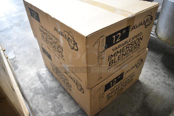 10 BRAND NEW SCRATCH AND DENT! AvaMix 928IBHD12 12" Heavy-Duty Variable Speed Immersion Blender - 1 1/4 hp. 120 Volts, 1 Phase. 10 Times Your Bid! - Image 9 of 9