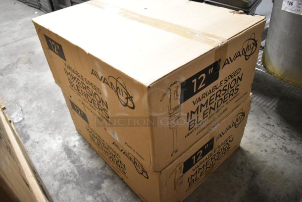10 BRAND NEW SCRATCH AND DENT! AvaMix 928IBHD12 12" Heavy-Duty Variable Speed Immersion Blender - 1 1/4 hp. 120 Volts, 1 Phase. 10 Times Your Bid! - Image 9 of 9
