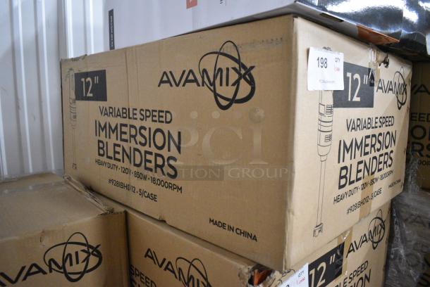 5 BRAND NEW SCRATCH AND DENT! AvaMix 928IBHD12 12" Heavy-Duty Variable Speed Immersion Blender - 1 1/4 hp. 120 Volts, 1 Phase. 5 Times Your Bid! - Image 9 of 9