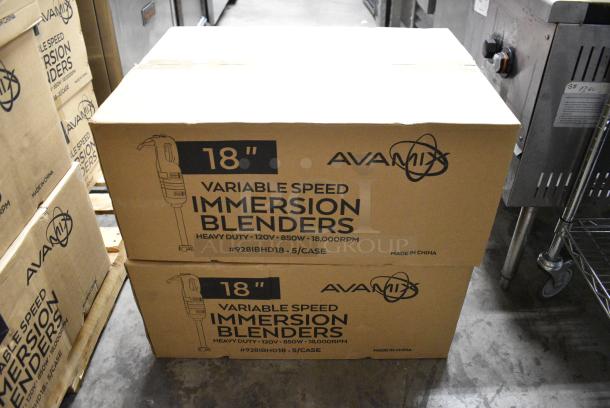 10 BRAND NEW SCRATCH AND DENT! AvaMix 928IBHD18 18" Heavy-Duty Variable Speed Immersion Blender - 1 1/4 hp. 120 Volts, 1 Phase. 10 Times Your Bid! - Image 8 of 9
