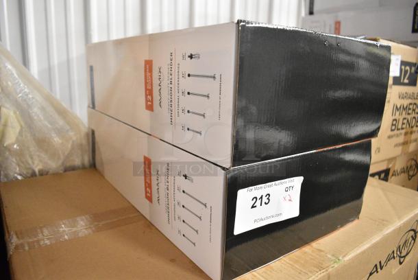 2 BRAND NEW SCRATCH AND DENT! AvaMix 928IBHD12 12" Heavy-Duty Variable Speed Immersion Blender - 1 1/4 hp. 120 Volts, 1 Phase. 2 Times Your Bid! - Image 3 of 4