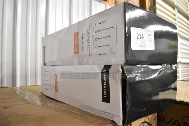 2 BRAND NEW SCRATCH AND DENT! AvaMix 928IBHD12 12" Heavy-Duty Variable Speed Immersion Blender - 1 1/4 hp. 120 Volts, 1 Phase. 2 Times Your Bid! - Image 3 of 4