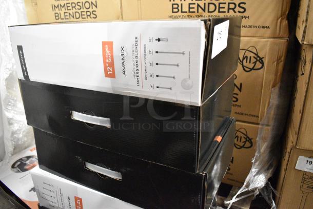 3 BRAND NEW SCRATCH AND DENT! AvaMix 928IBHD12 12" Heavy-Duty Variable Speed Immersion Blender - 1 1/4 hp. 120 Volts, 1 Phase. 3 Times Your Bid! - Image 3 of 4