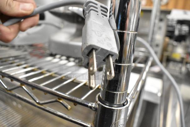 Mazzer Luigi Super Jolly Timer Metal Commercial Countertop Espresso Bean Grinder. Missing Lid. 120 Volts, 1 Phase. Tested and Working! - Image 7 of 7