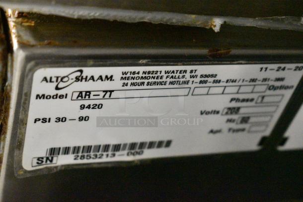 2020 Alto Shaam AR-7T Stainless Steel Commercial Electric Powered Rotisserie Oven. 208 Volts, 1 Phase. - Image 5 of 8