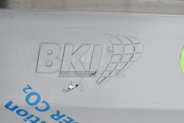 BRAND NEW SCRATCH AND DENT! 2016 BKI HSS4-2TSQ Stainless Steel Commercial Floor Style 2 Tier Warming Display Case Merchandiser. 230 Volts, 1 Phase. - Image 6 of 10