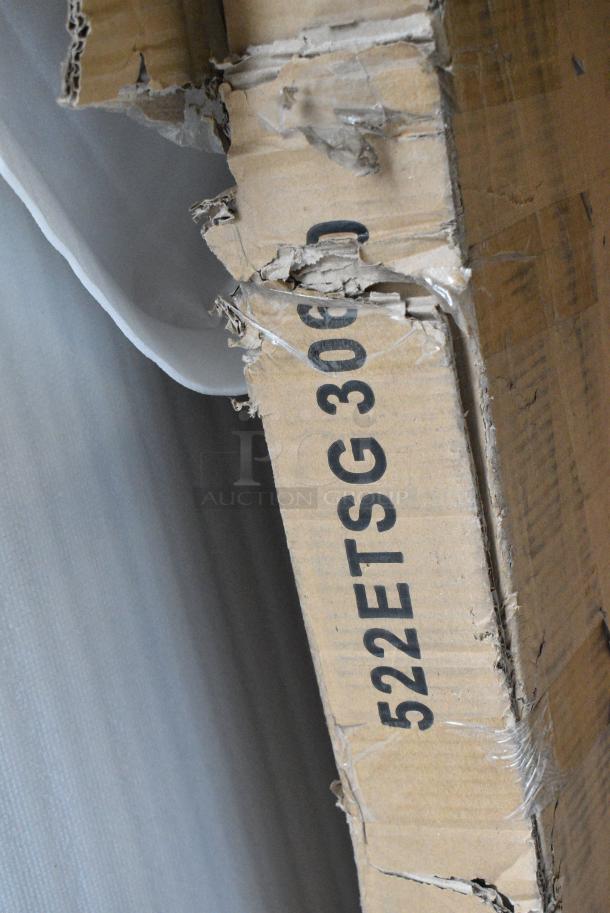 BRAND NEW SCRATCH AND DENT! Steelton 522ETSG3060 30" x 60" 18 Gauge 430 Stainless Steel Work Table with Undershelf. May Be Missing Pieces. - Image 2 of 3