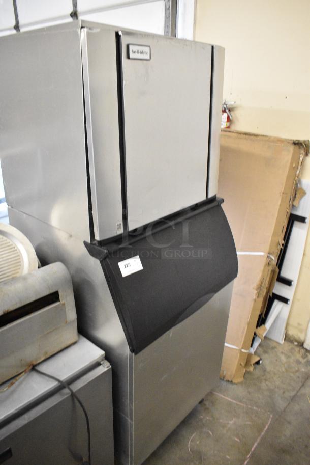 2021 Ice O Matic CIM1136HW5 Stainless Steel Commercial Ice Head on 2022 Ice O Matic B55PSC Commercial Ice Bin. 208-230 Volts, 1 Phase. - Image 2 of 8