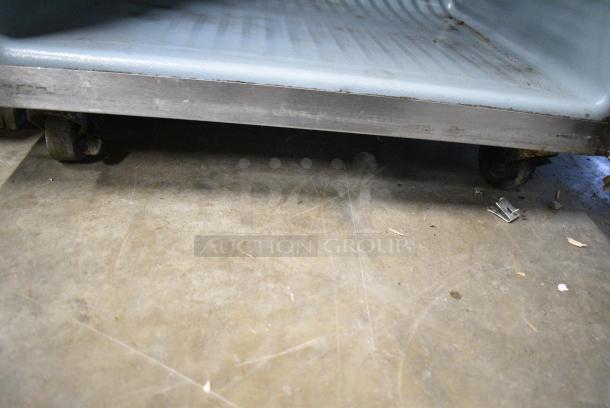 Delfield 406CA Stainless Steel Commercial Single Door Undercounter Cooler on Commercial Casters. 115 Volts, 1 Phase. Tested and Working! - Image 4 of 6