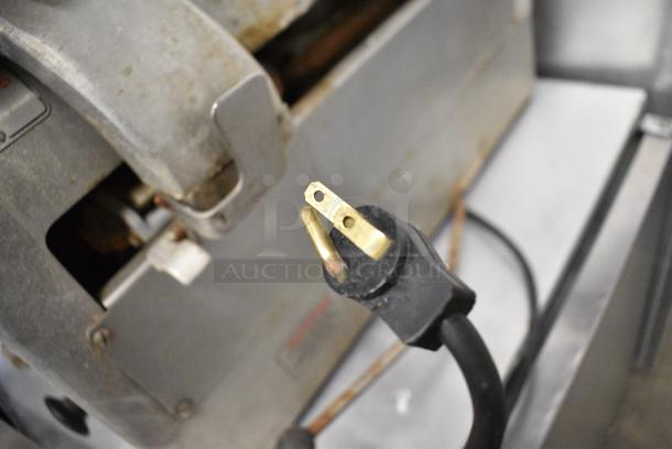 Delfield 406CA Stainless Steel Commercial Single Door Undercounter Cooler on Commercial Casters. 115 Volts, 1 Phase. Tested and Working! - Image 6 of 6