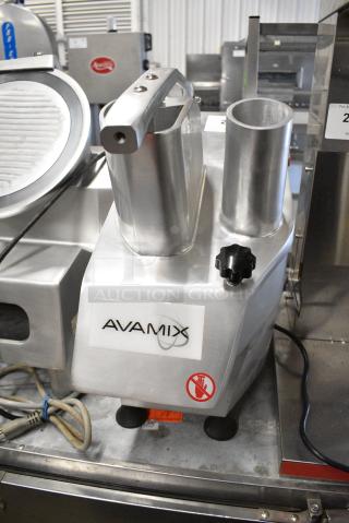 AvaMix 177CFP5D Metal Commercial Countertop Food Processor. 120 Volts, 1 Phase. Tested and Working!