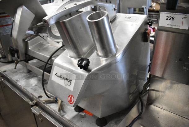 AvaMix 177CFP5D Metal Commercial Countertop Food Processor. 120 Volts, 1 Phase. Tested and Working! - Image 2 of 4