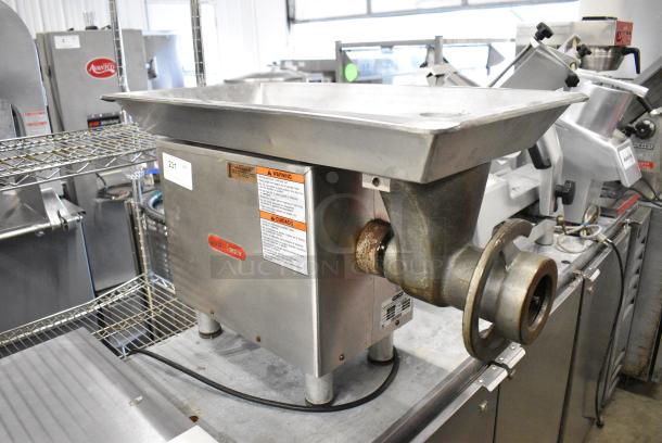 Torrey M-22 R2 Stainless Steel Commercial Countertop Meat Grinder. 220 Volts, 1 Phase. - Image 1 of 5