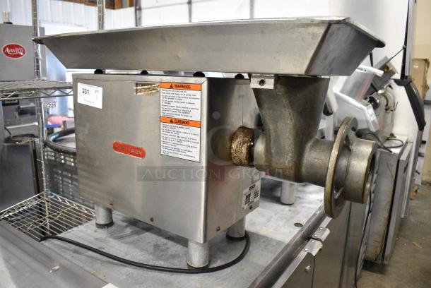 Torrey M-22 R2 Stainless Steel Commercial Countertop Meat Grinder. 220 Volts, 1 Phase. - Image 2 of 5