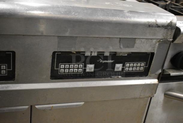 Frymaster FPPH255SD Stainless Steel Commercial Natural Gas Powered 2 Bay Fryer. 80,000 BTU. - Image 5 of 11