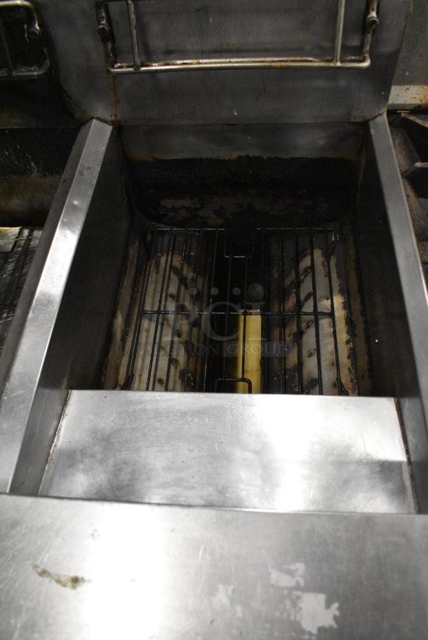 Frymaster FPPH255SD Stainless Steel Commercial Natural Gas Powered 2 Bay Fryer. 80,000 BTU. - Image 7 of 11