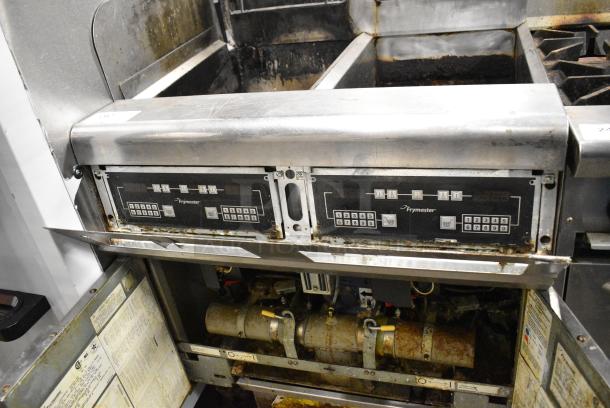 Frymaster FPPH255SD Stainless Steel Commercial Natural Gas Powered 2 Bay Fryer. 80,000 BTU. - Image 9 of 11
