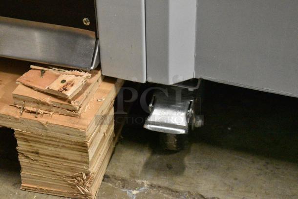 D425 Stainless Steel Commercial Floor Style Air Cooled 2 Flavor w/ Twist Soft Serve Ice Cream Machine on Commercial Casters. 115 Volts, 1 Phase. - Image 3 of 9