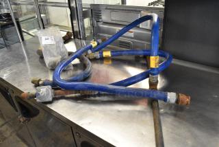 4 Gas Hoses Including Dormont Brand. 4 Times Your Bid!