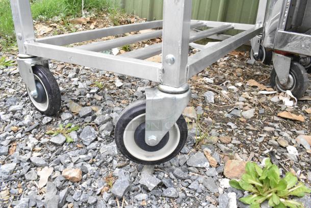 Channel AXDUPR8 Metal Commercial Pan Transport Rack on Commercial Casters. - Image 3 of 4