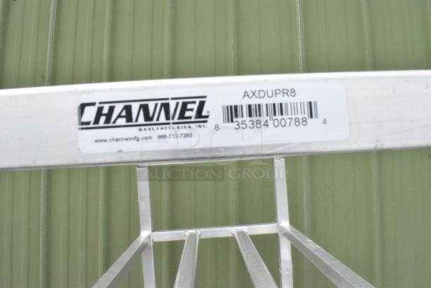 Channel AXDUPR8 Metal Commercial Pan Transport Rack on Commercial Casters. - Image 4 of 4
