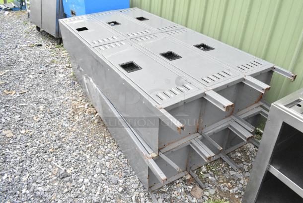 2 Gray Metal 6 Cubby Locker. 2 Times Your Bid! - Image 1 of 4